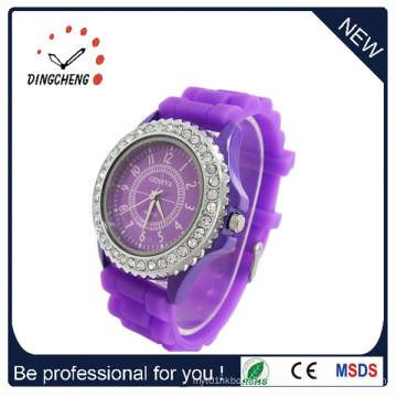 Montres Custom Custom Geneva Sport Silicone pour Femmes (DC-1020)